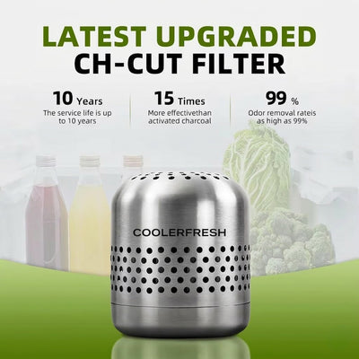 CoolerFresh  – Fridge Odor & Bacteria Purifier